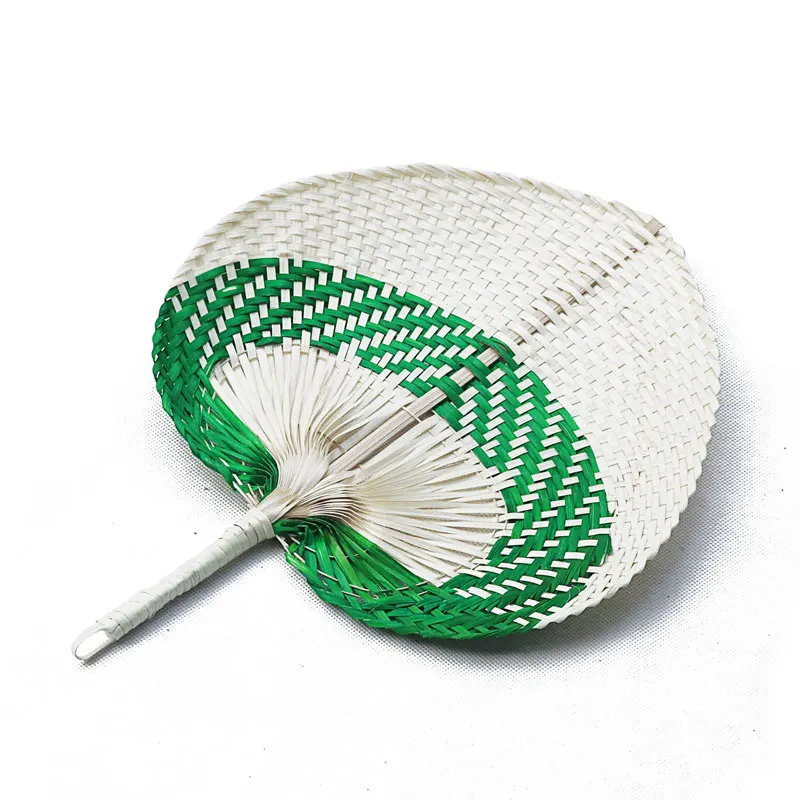 Вентилятор для охлаждения ручной работы из натурального бамбука 1