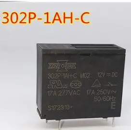 

5 шт. 100% новое реле 302P-1AH-C 12 В постоянного тока 302WP-1AH-C 12 В постоянного тока 302WP-1AB-C 302WP 1AH C 12VD 302p-1ah c-12vdc 302WP 1AB C 17A 4PIN