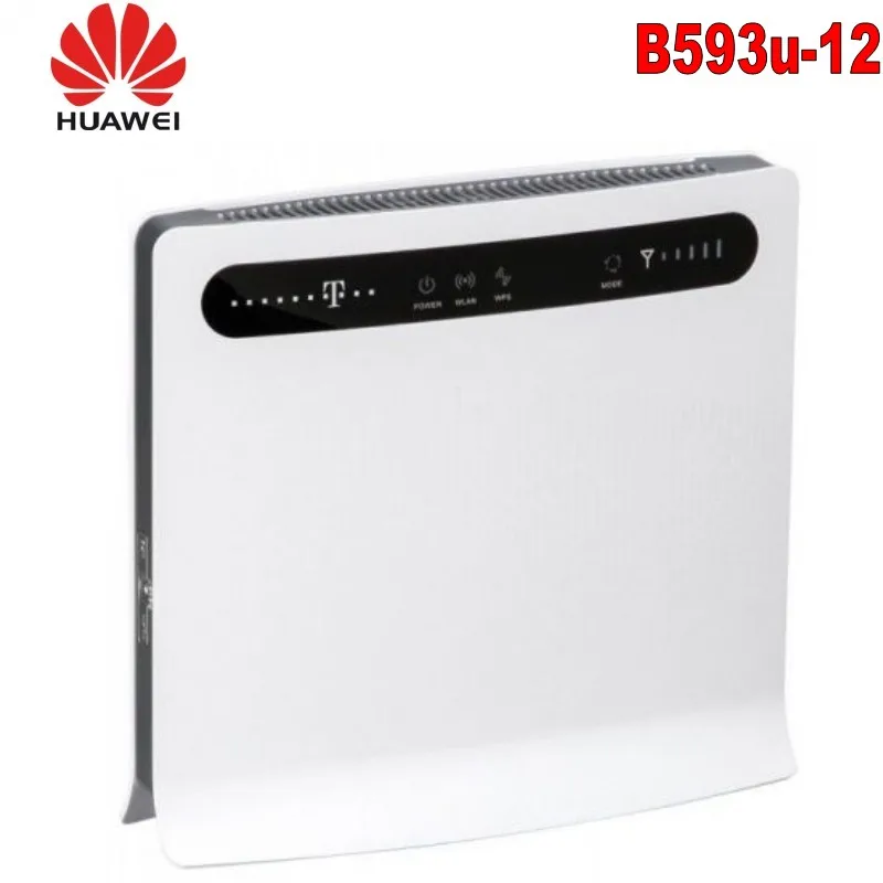 Разблокированный huawei B593 B593U-12 4 аппарат не привязан к оператору сотовой связи CPE FDD 800/900/1800/2100/2600 МГц+ 4G антенна SMA с магнитным основанием
