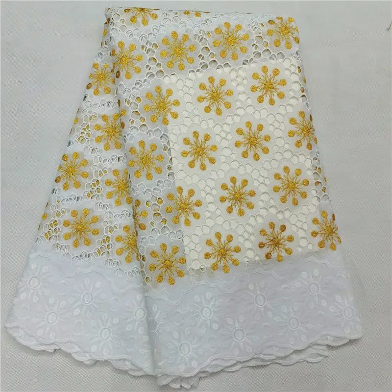 2020 новейшее 100% Мягкое хлопковое кружево швейцарское высококачественное из вуали