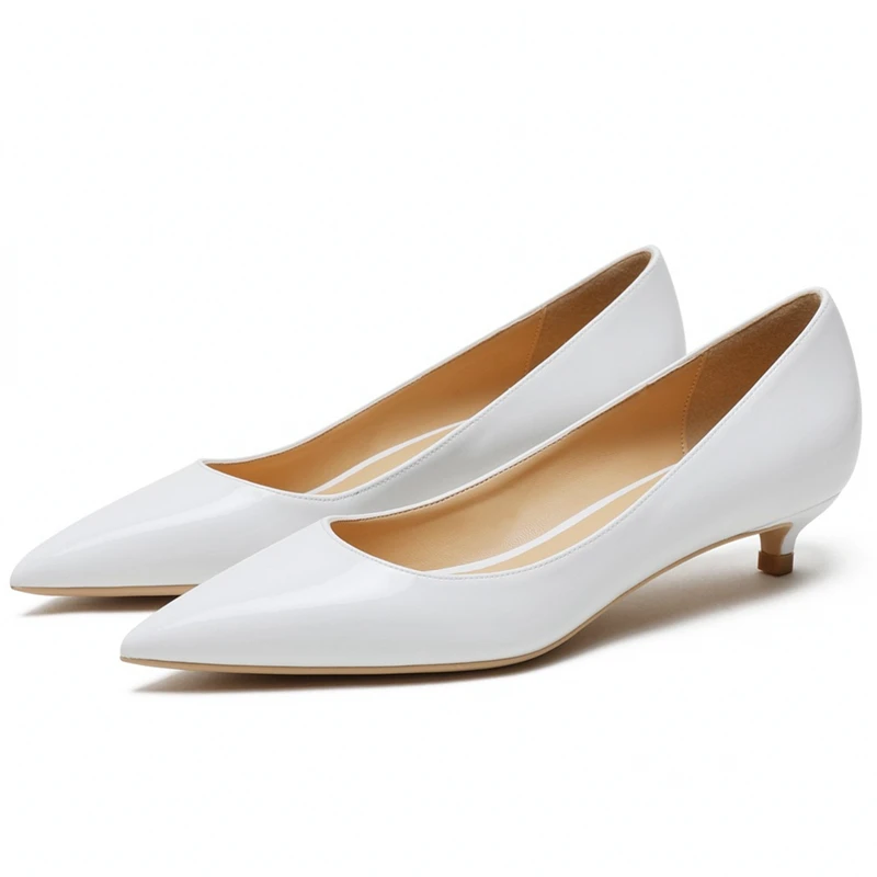 Женская обувь на низком каблуке из лакированной кожи овчины замши шелка Новые