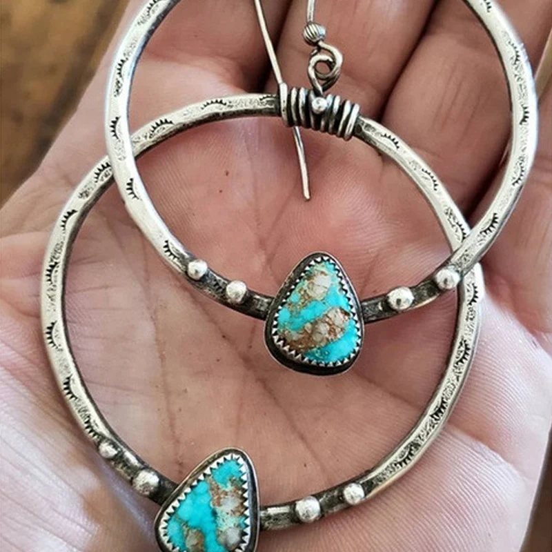 Серьги подвески в этническом стиле для женщин|Серьги-подвески| |