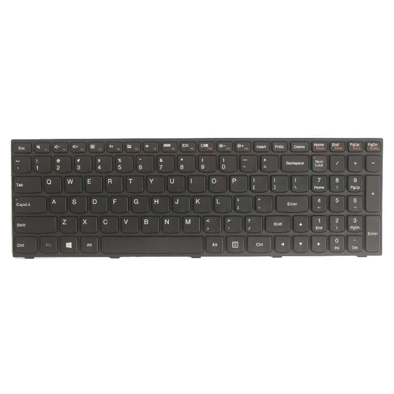 Новая клавиатура для ноутбука США Lenovo flex 2 15 15d US черный|laptop keyboard|keyboard for laptoplenovo