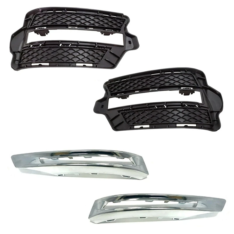 

Front Bumper Grille Fog Light Cover Trim 2048852922 2048853022 2048853974 for Mercedes Benz X204 GLK250/350 2014 2015