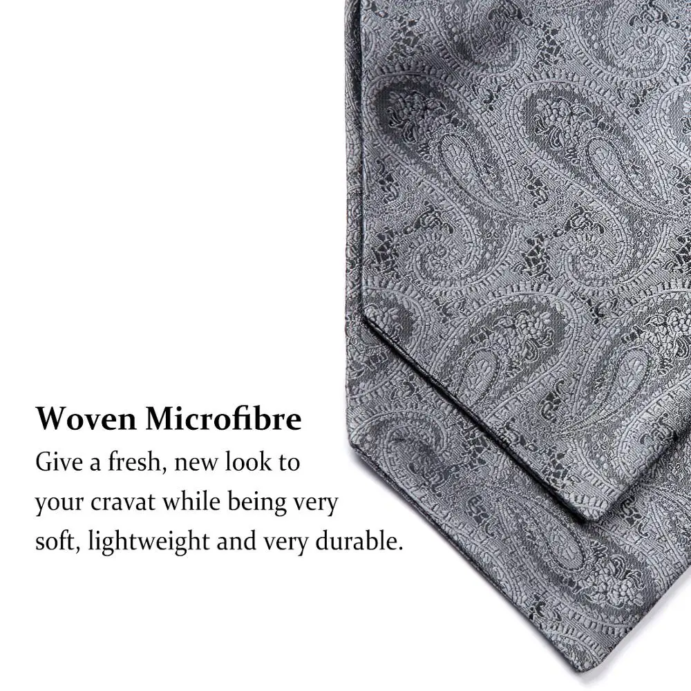 Мужской жилет VE01 серый серебристый с рисунком Пейсли топ дизайн на свадьбу 100%