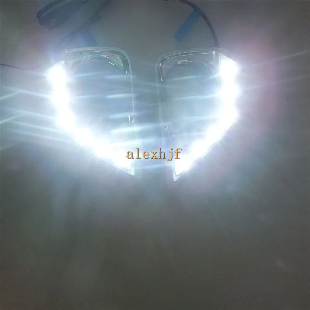 Июля King светодиодный Габаритные огни DRL Светодиодный светильник тумана чехол для