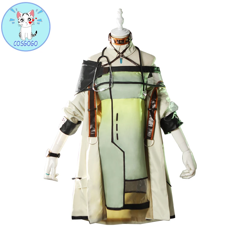 COSGOGO Горячая игра Arknights Kaltsit Косплей Костюм женский парадный вечерний костюм