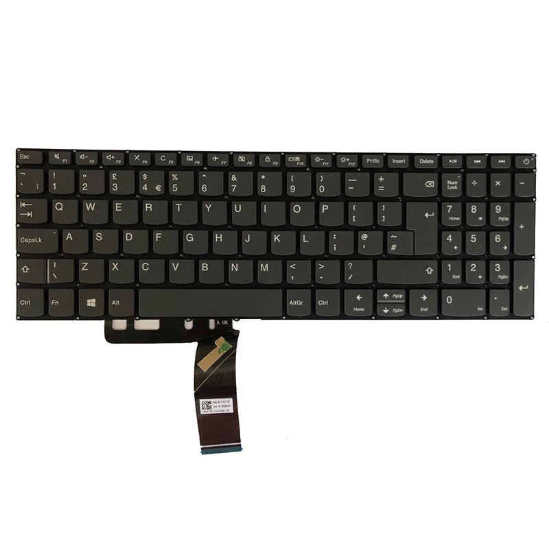 

New Original For Lenovo ideapad 320-15 UK Layout Keyboard PK1314F4A10