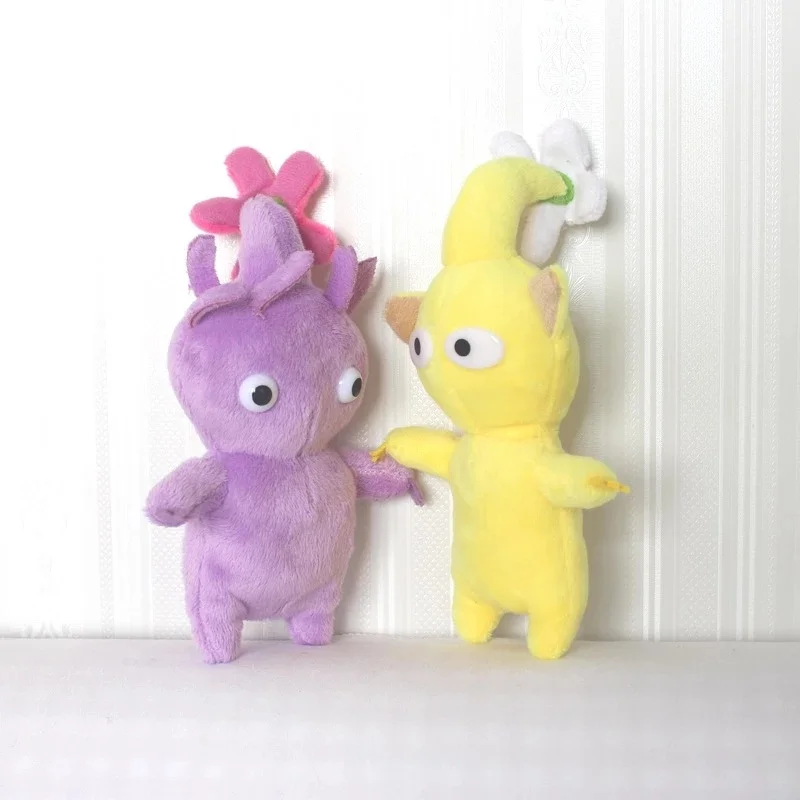 

5pcs/set Pikmin Stuffed Plush Toys Flower Bud Leaf Doll Cartoon Plush For Children Gift