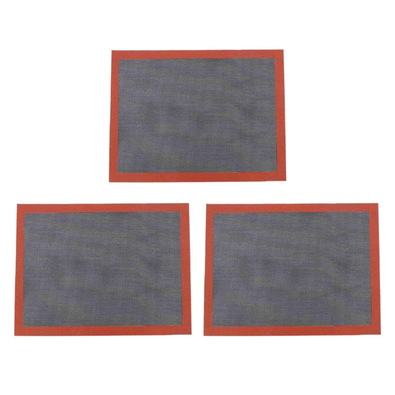 

3X Perforated Silicone Baking Mat Non-Stick Baking Oven Sheet Liner for Cookie /Bread/ Macaroon/Biscuits Kitchen Tools