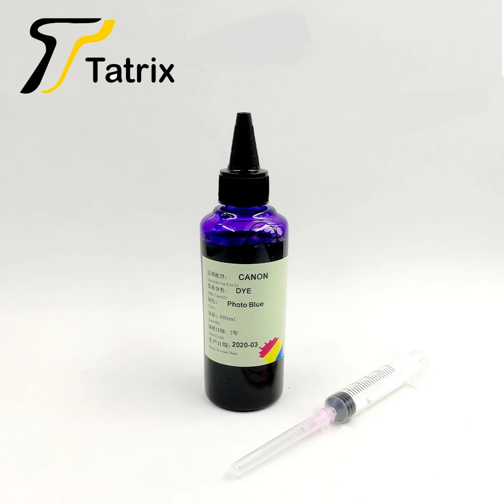 Tatrix 6 бутылок 100 мл Canon серии запасные чернила для картриджей PGI 780XL PIXMA