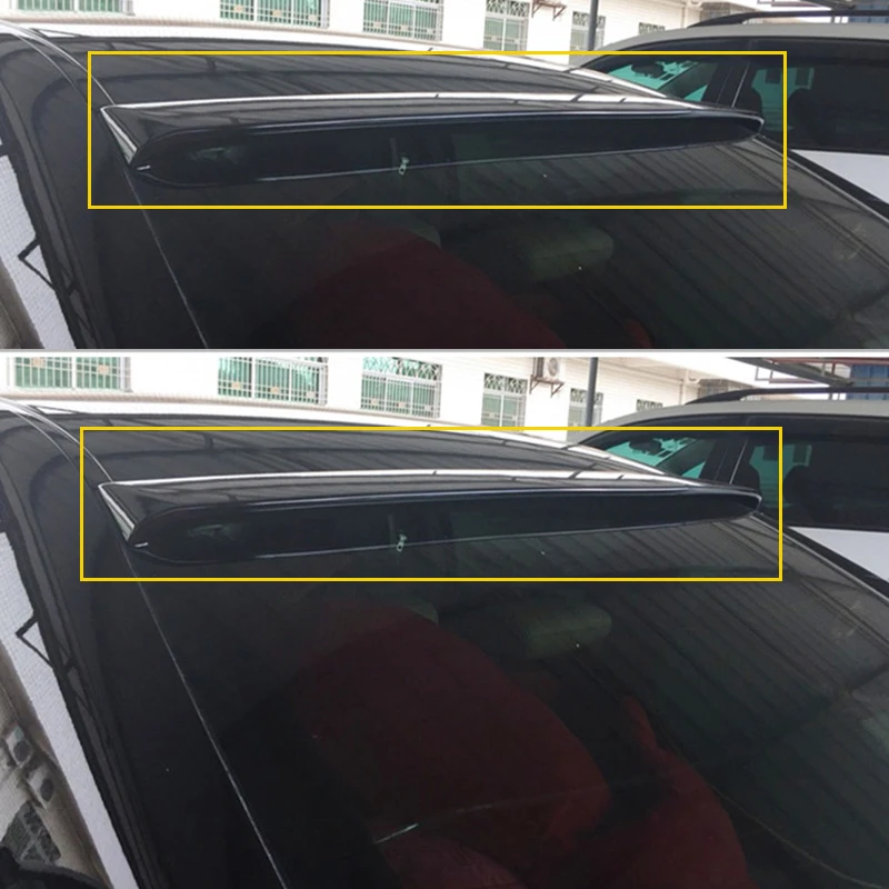 CEYUSOT для крыши оформление заднего стекла автомобиля черное крыло вида Toyota Mark X GS