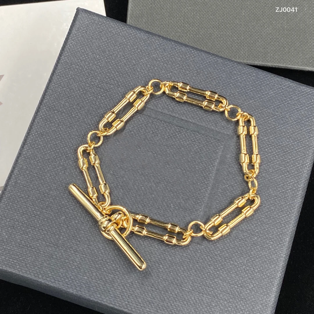 

High Quality Bracelet Stitching Chain Vintage 18k Gold Plated
