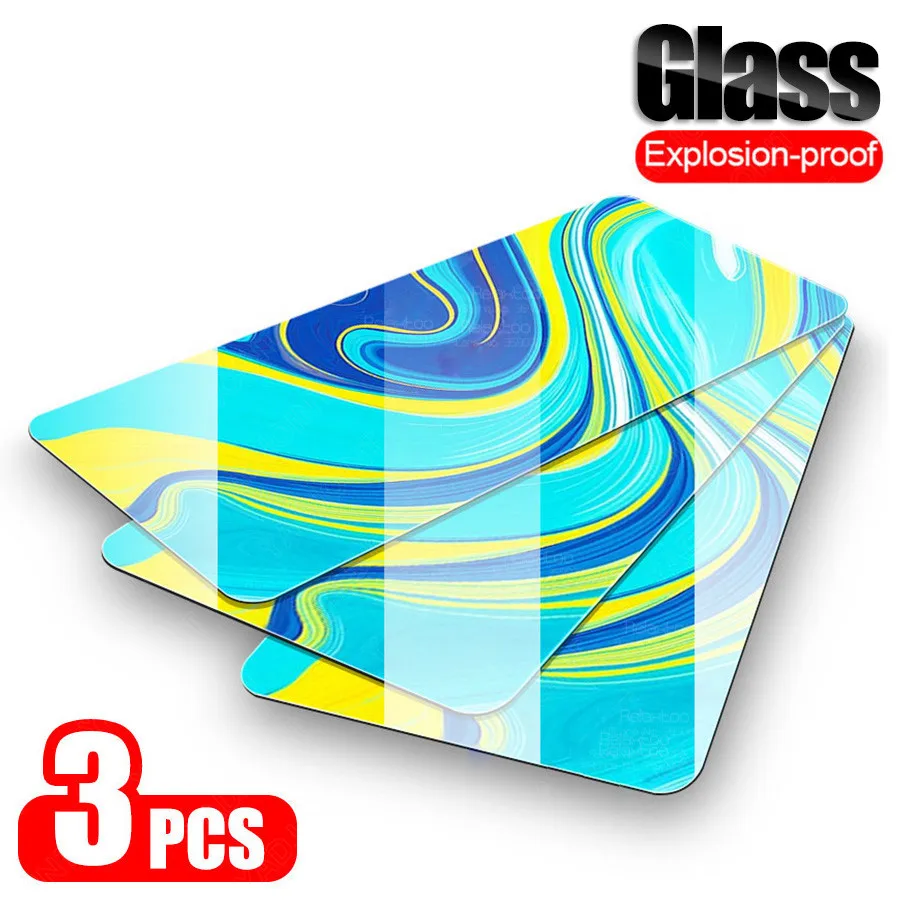 

3pcs protective glass For xiaomi redmi note 9s Glass screen protector xiomi redmi note 9 pro max note9 s redmy note 8 pro Film
