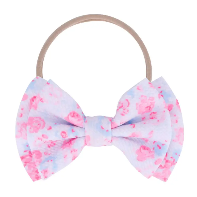 Для младенцев головной убор для девочки дети Лук головная повязка новорожденных