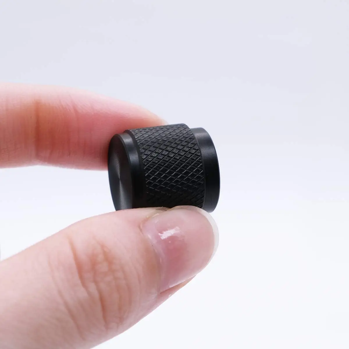 2pcs 1716mm knopf aluminium legierung potentiometer drehknopf volumen audio elektrische gitarre bass schraube typ 17x16mm dh knopf free global ship