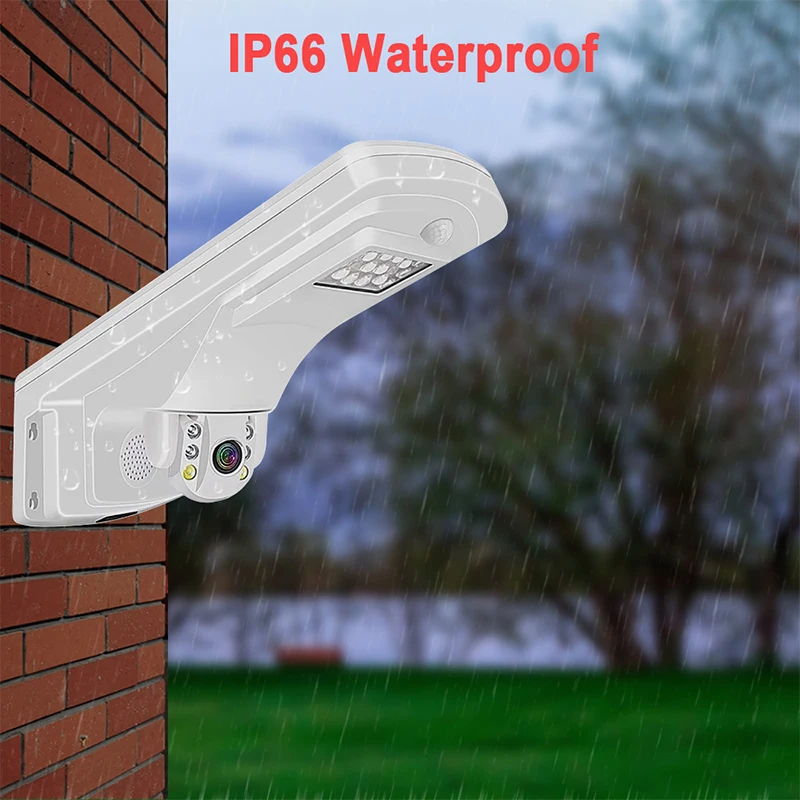 Камера для защиты безопасности Лампа Wi-Fi Беспроводная наружная IP-камера PTZ