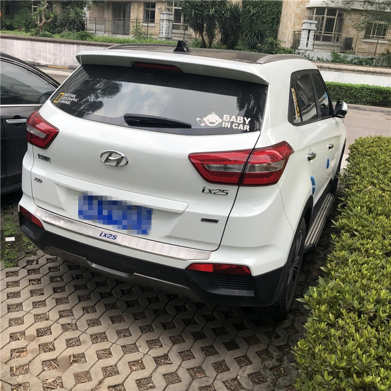 Спойлер для Hyundai IX25 Creta задний спойлер из АБС материала 2014 2015|Спойлеры и крылья| |