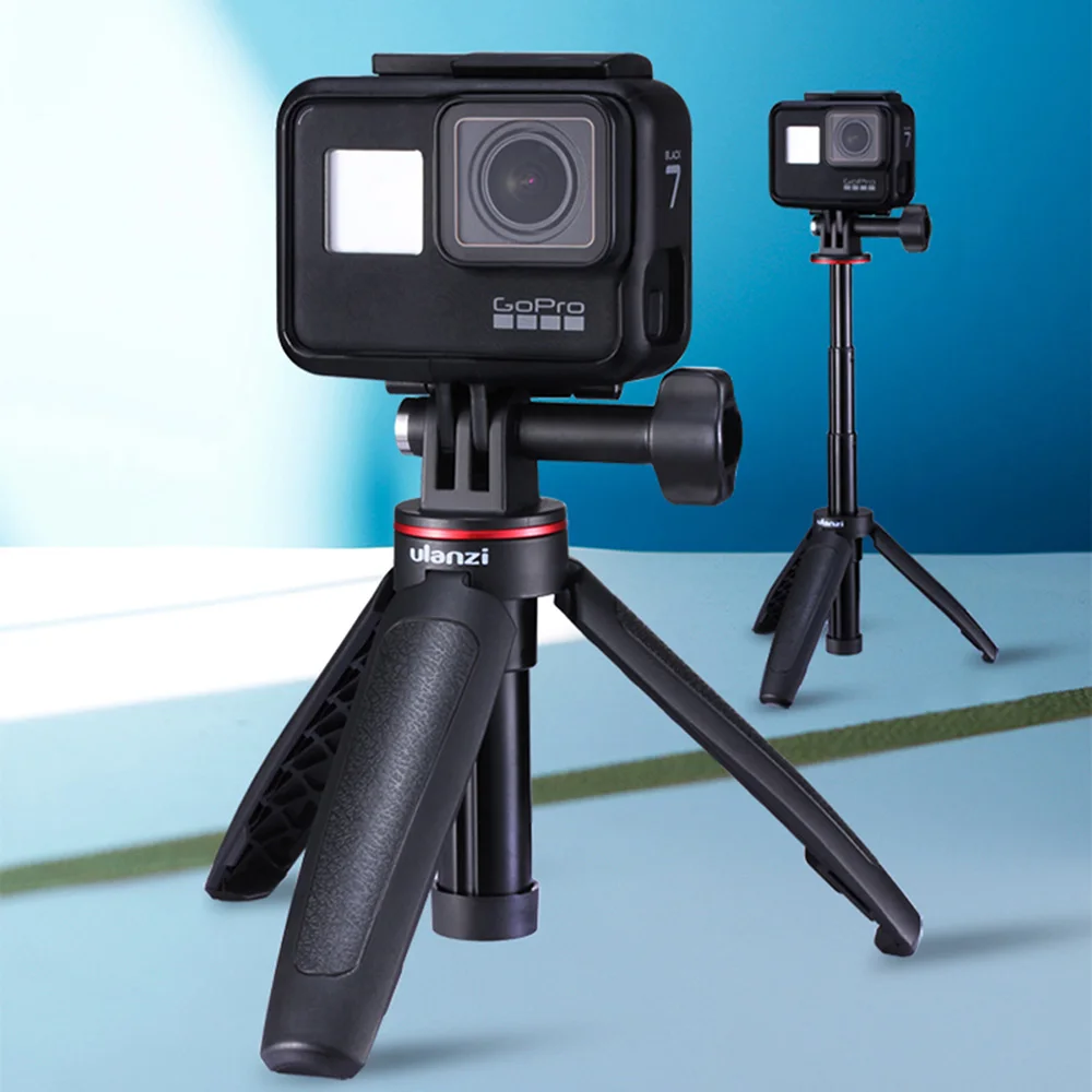 Ulanzi продлить Полюс Мини штатив монопод ручка Холодный башмак для Gopro 8/7/6/5 DSLR Камера штатива DJI OSMO экшн карман