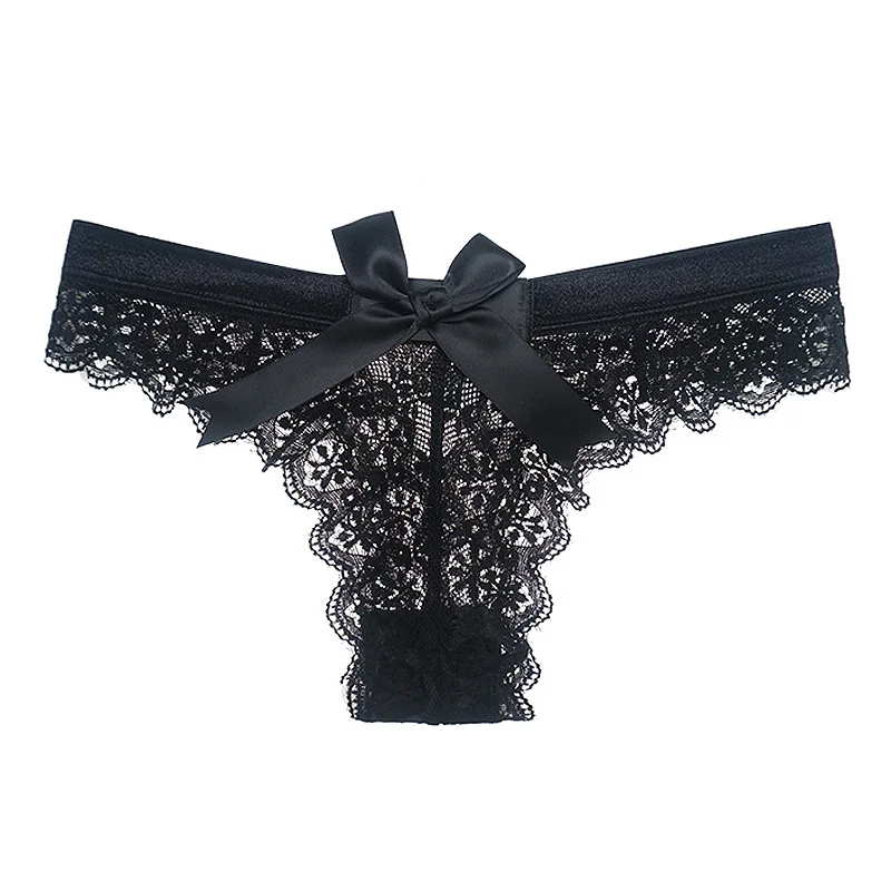 

2020 Fashion Women Panties Sexy Lace Panties Women's Lace Ultra Soft Briefs Seamless Cute Bow Girls Briefs Soft Comfort Lingerie
