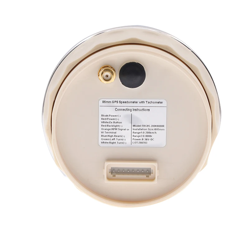 125 км / ч GPS-спидометр Левый правый дальний свет превышение скорости зуммер