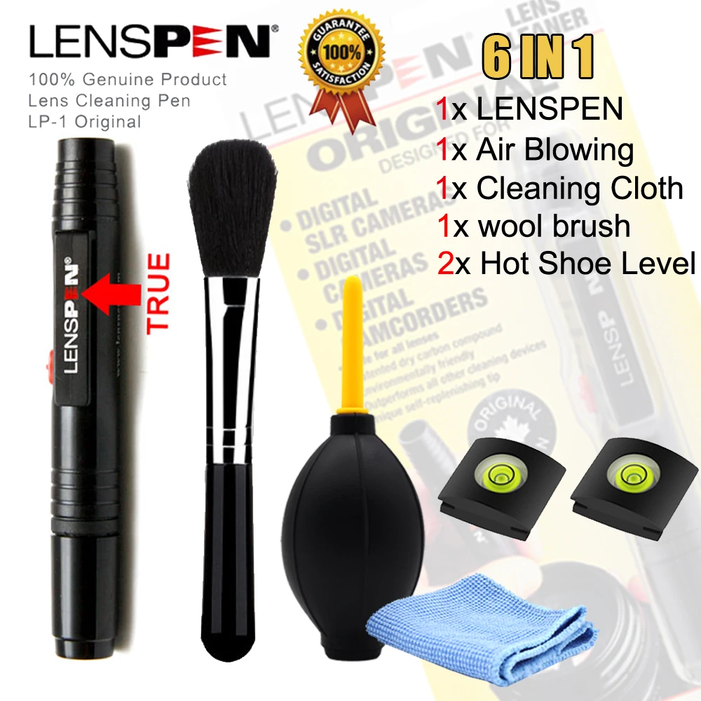 Бренд LENSPEN LP-1 пылеочиститель камера Чистка Объектива Ручка набор кистей для Canon Nikon sony фильтр DSLR SLR DV