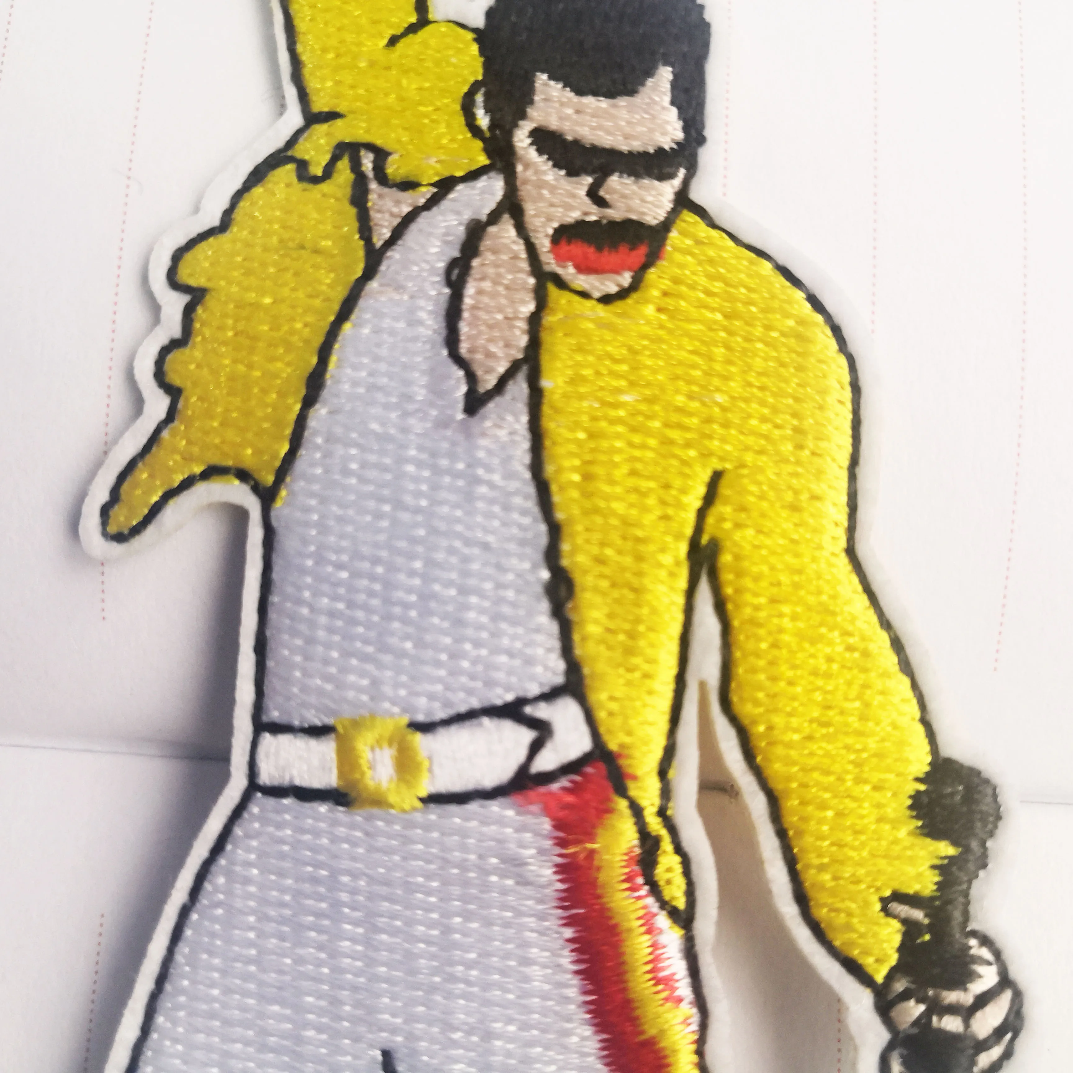 Prajna Freddie Mercury Fashion Diy вышитые нашивки для шитья утюгом на одежде рюкзаке шляпе