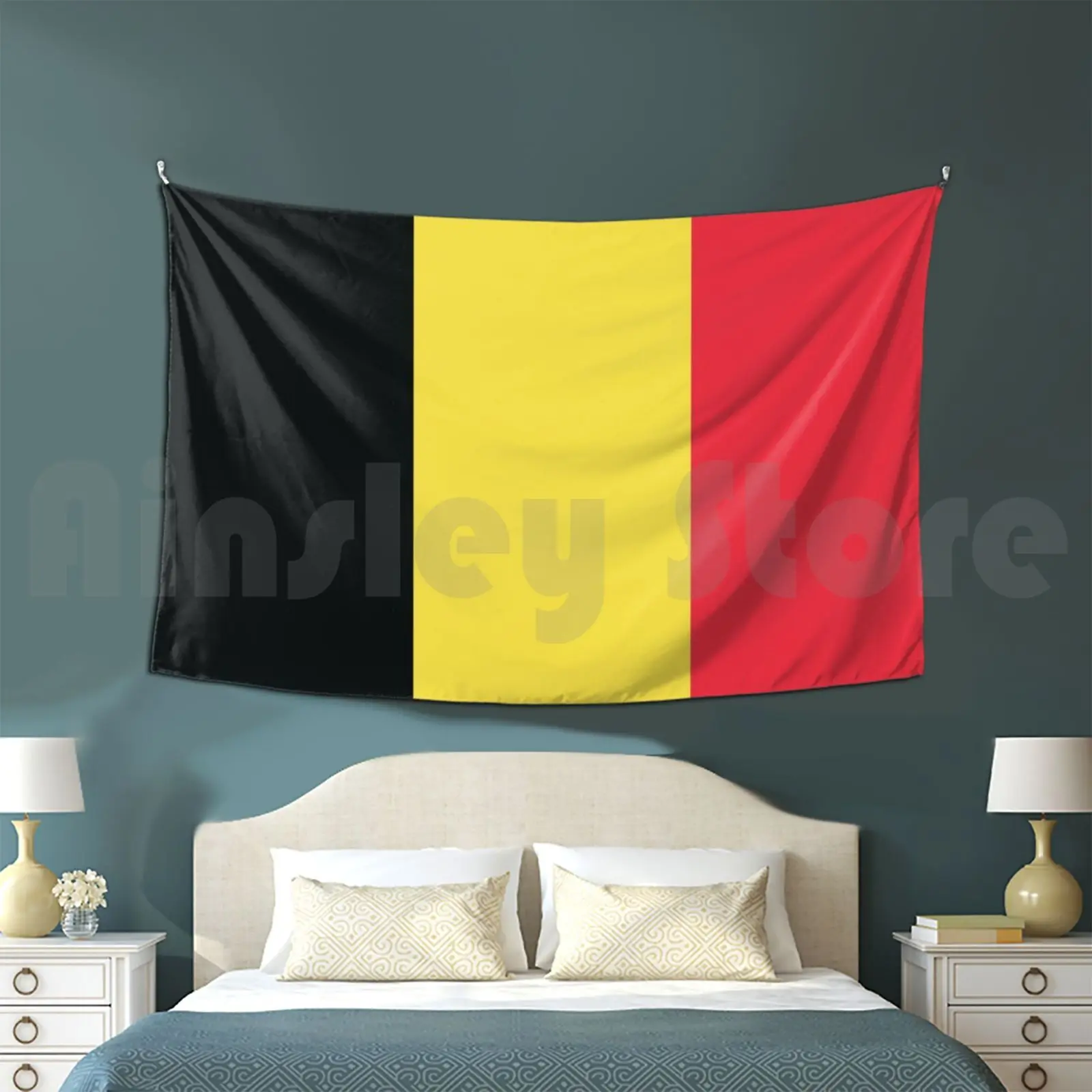 Гобелен бельгийский флаг 2794 бельгический Belgi? Фламандский валлоон Benelux красные