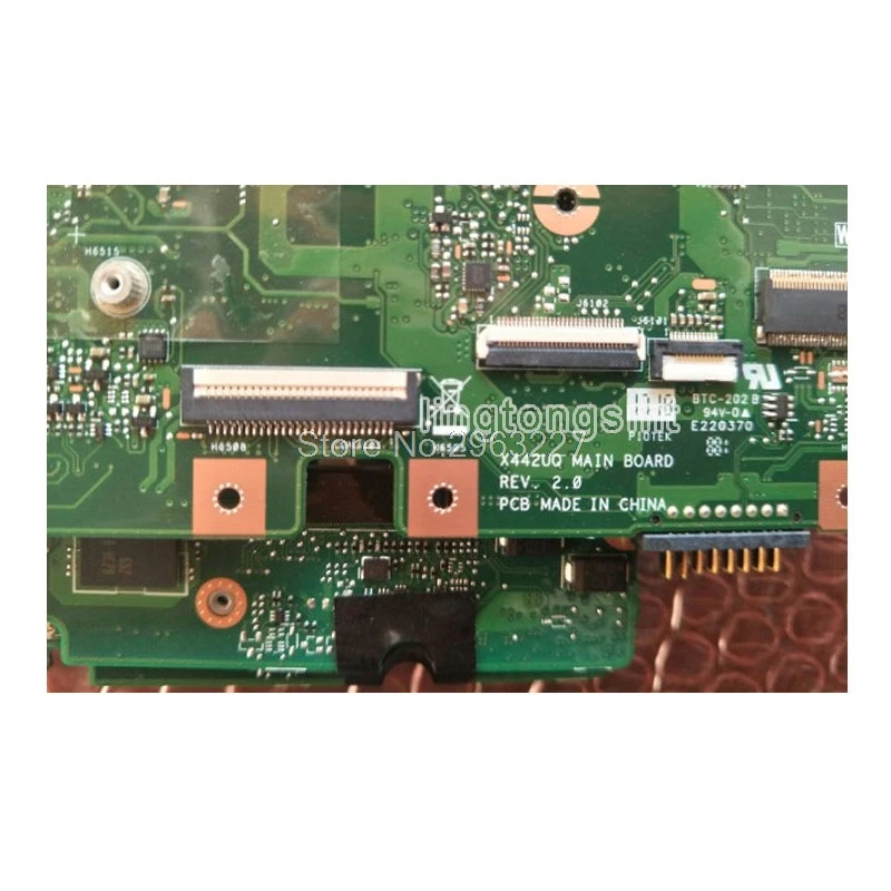 Verkauf Für For For For For Asus X442 X442U X442UQ Laptop Motherboard Mit Prozessor I7-8250 Cpu REV2.0 Mainboard 100% Getestet