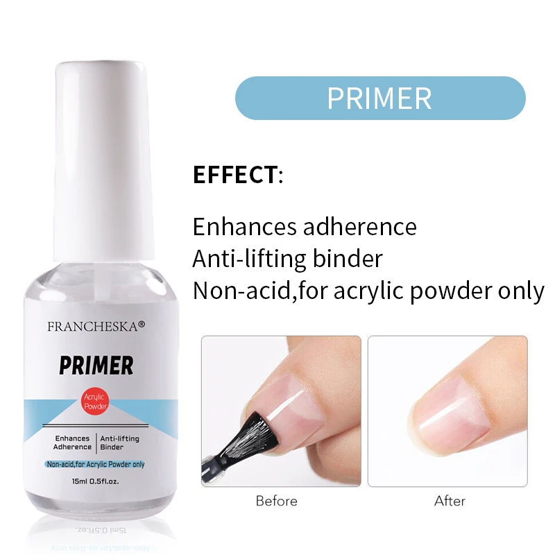 15 ML Nail Art Adhesive Desiccant Primer Bonder Prep Dehydrator Long Lasting Anti-warping UV Gel Enhances Adherence Nail Art