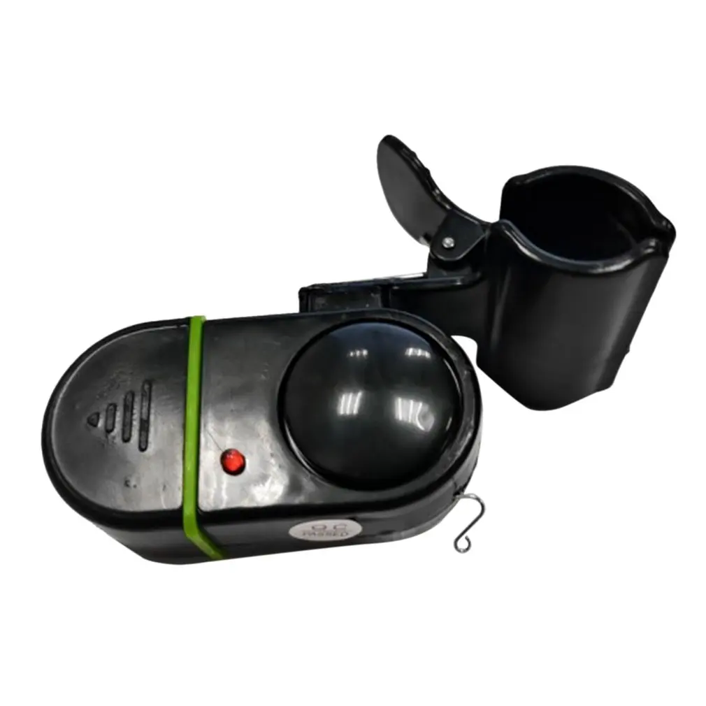 

Electronic Bite Fish Alarm Bell Fishing Rod Pole W/ LED Light Sound-light Alarm Device Portable and Easily Installed