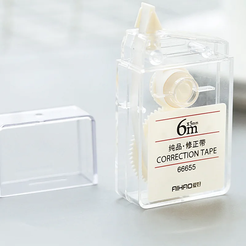 Корректирующая лента в стиле минимализм 6 м цвета на выбор | Канцтовары для офиса