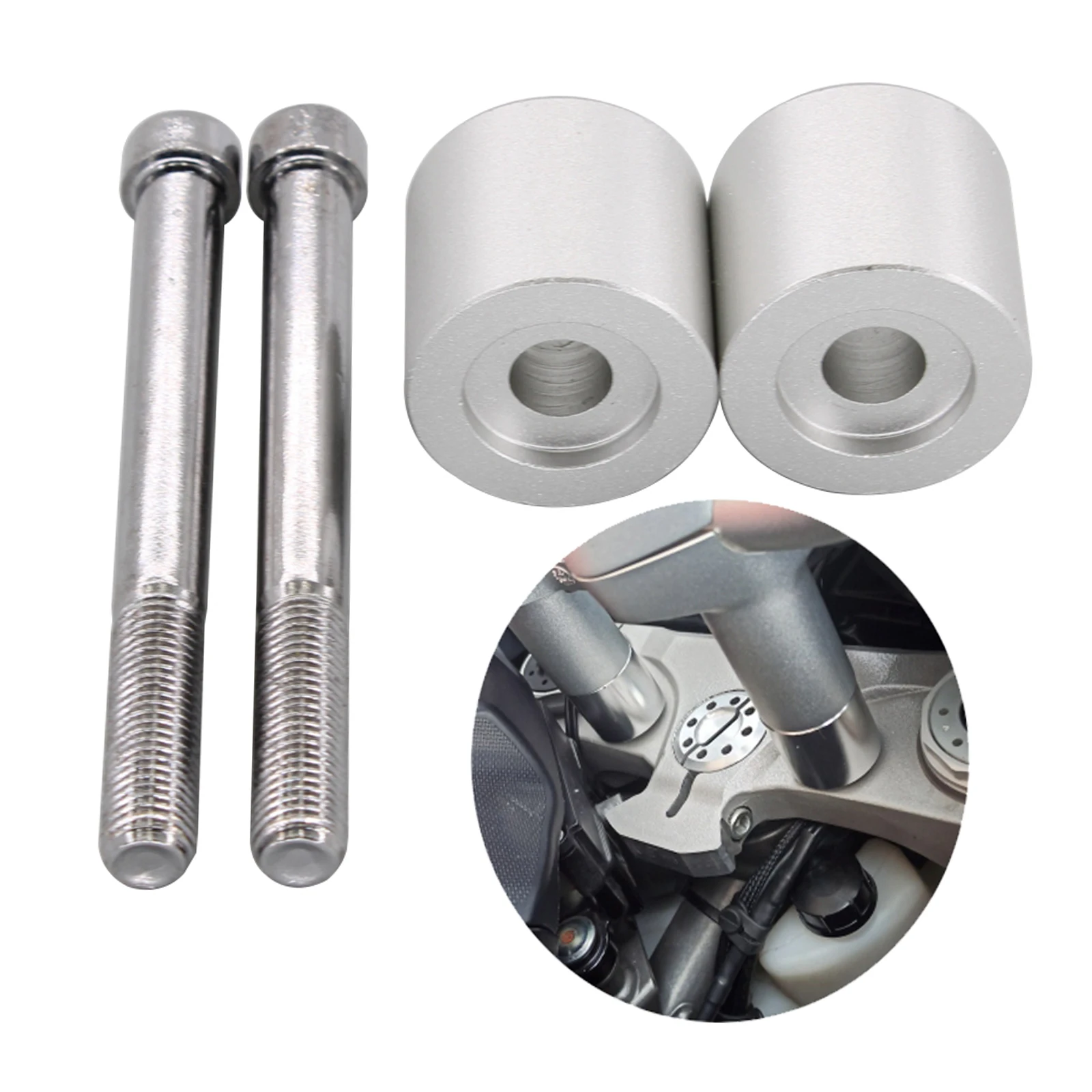 

Easy Installation Aluminum Alloy Handlebar Riser Bars clamp For DUCATI MULTISTRADA 1200/S/ 1260 17-19