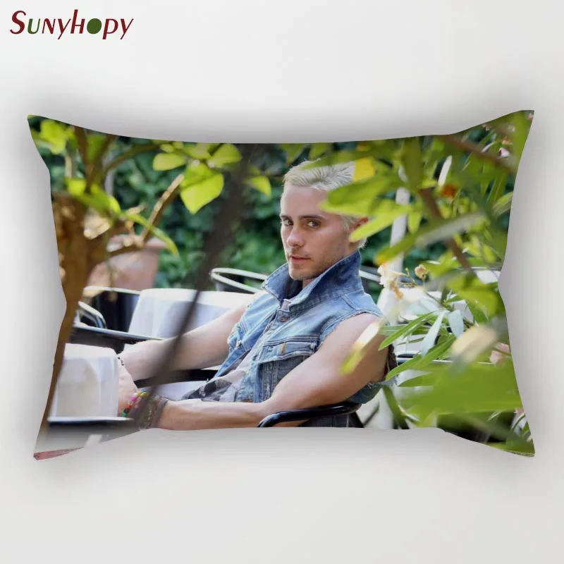 Популярный Стиль Jared Leto Custom Цифровая печатная Подушка Cover полиэстеровый чехол для