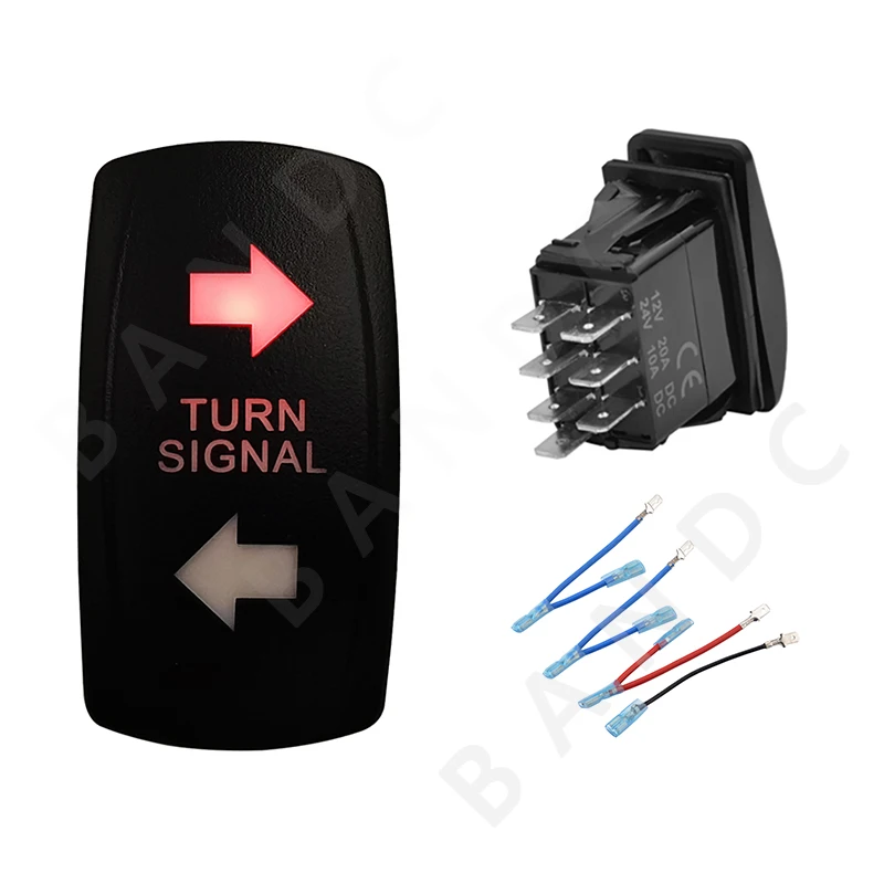 Красный светодиодный поворотный переключатель 7P ON-OFF-ON DPDT тумблер ДЛЯ АВТОМОБИЛЯ SUV ORV Bus 4x4 аксессуары Красный светодиодный поворотный переключатель 7P ON-OFF-ON DPDT тумблер ДЛЯ АВТОМОБИЛЯ SUV ORV Bus 4x4 аксессуары