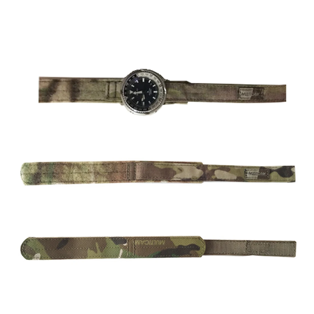 Многофункциональный сменный ремешок для часов в тактическом стиле черный| |