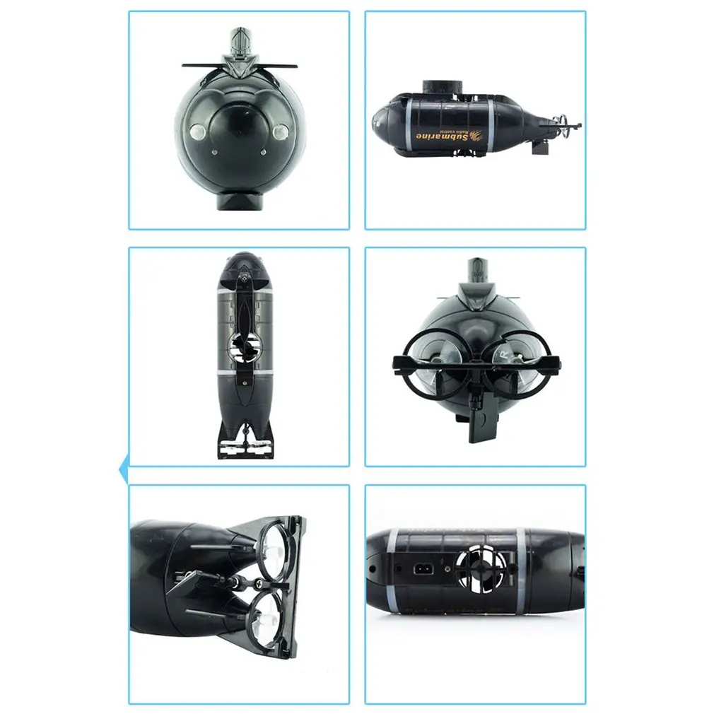 777 216 Мини RC Подводная лодка на катере дистанционного Управление Pigboat