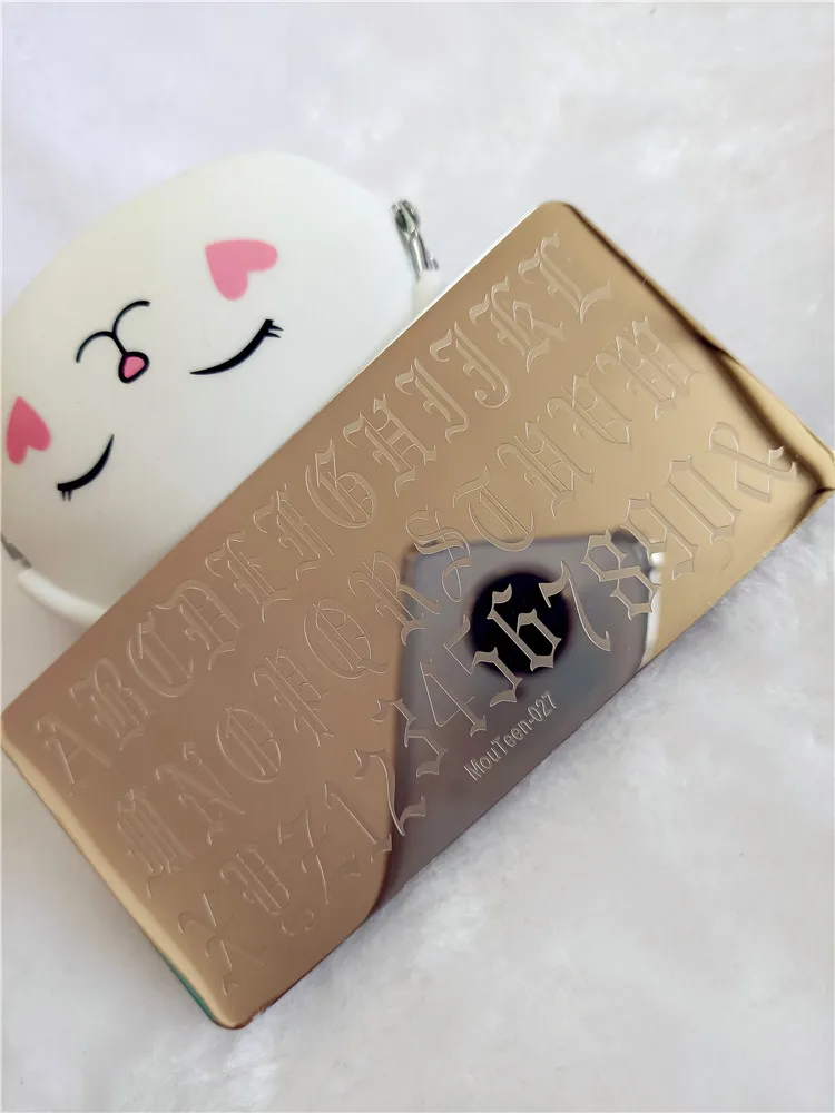 Новый мультяшный штамп для ногтей принцесса красное Персиковое сердце пластина