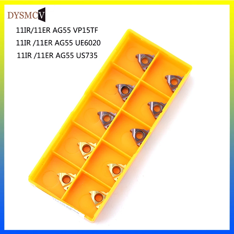 Инструмент для резьбы 11ER 11IR 2 AG55 VP15TF US735 UE6020 токарный инструмент с ЧПУ и