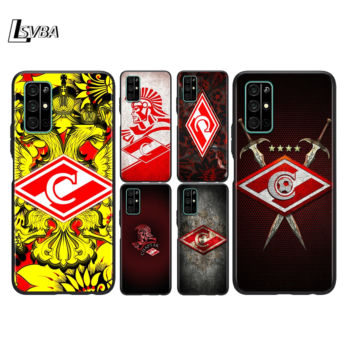 

Football Spartak Moscow For Huawei Honor 30 30i 30S 20 20E 20S V20 10X 10i 10 7S 7A 7C Pro Plus 5G Lite Soft Phone Case
