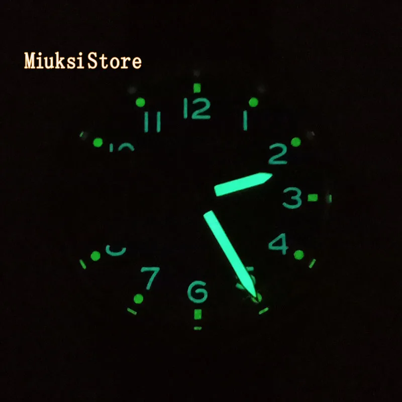 Роскошные мужские часы Goutent 42 мм черный циферблат чехол из розового золота