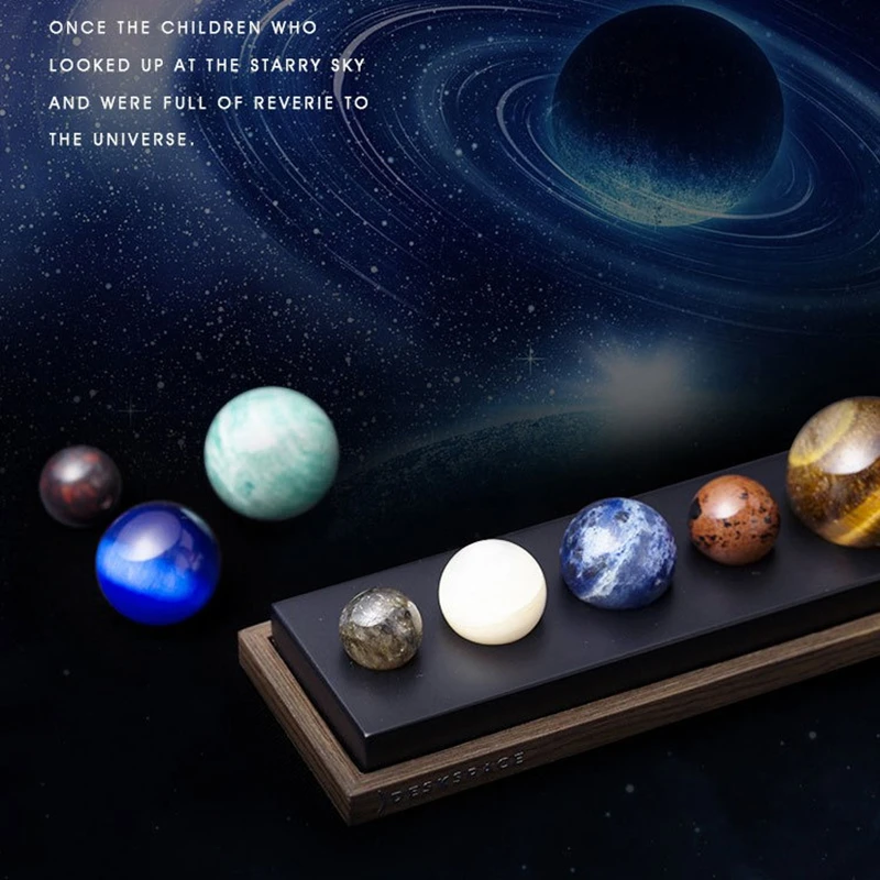 Sistema Solar de escritorio, decoraci&oacute;n de Planeta, regalo de negocio creativo, exquisito regalo de vacaciones-1