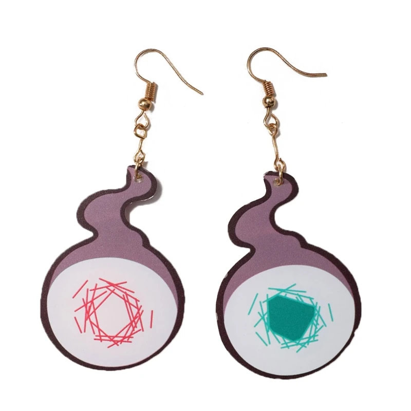 

Acrylic Creative Anime Toilet-Bound Hanako-kun Drop Earrings Cosplay Yugi Amane Drop Earring Costume Jewelry Accessories