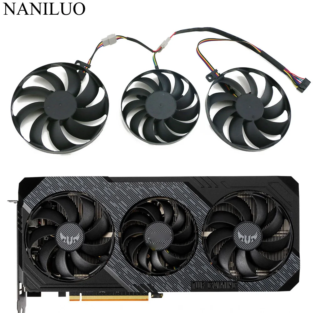 

Вентилятор Охлаждения видеокарты FD7010H12D 7Pin 5600XT 5700XT для ASUS Radeon RX FDC10H12D9-C 5600XT TUF X3 EVO OC, 5700
