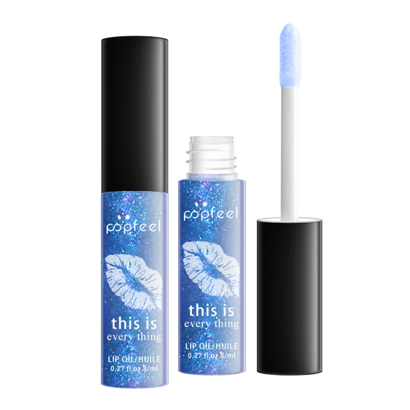 1 шт. увлажняющая жидкая губная помада стойкая перламутровая поляризационная