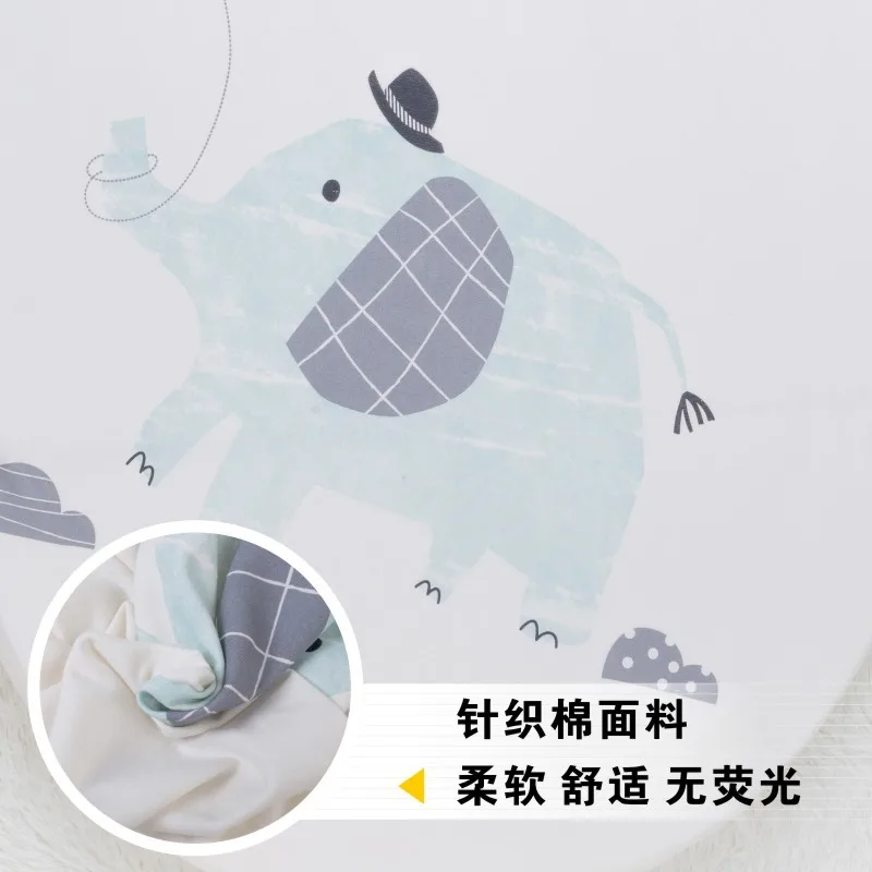 Простыня детская из чистого хлопка семейство предметов для детей Симпатичные