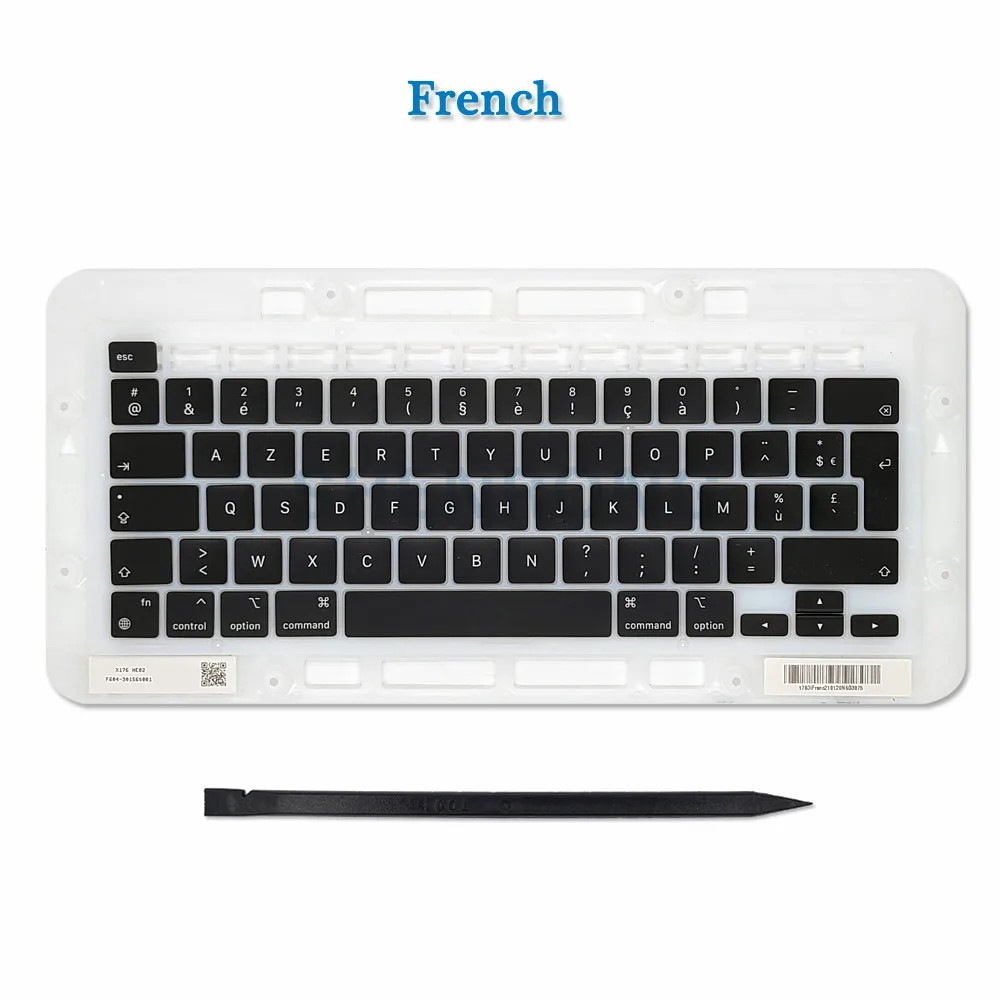 Ноутбук A2338 клавиши AZERTY-клавиши США * французский русский испанский... Для Macbook Pro