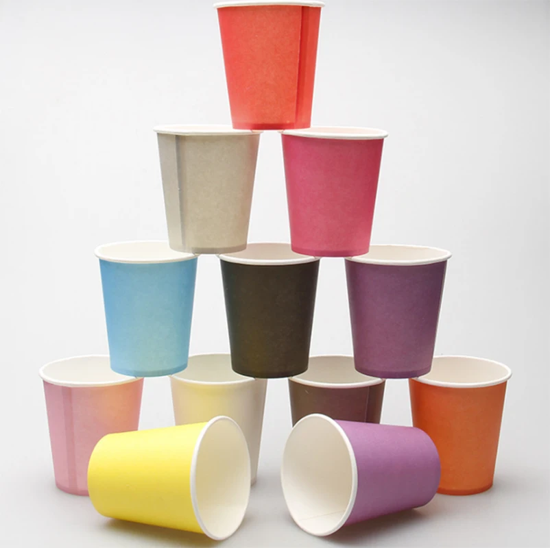 10 шт./компл. бумажные стаканчики сделай сам посуда для свадьбы вечеринки пикника