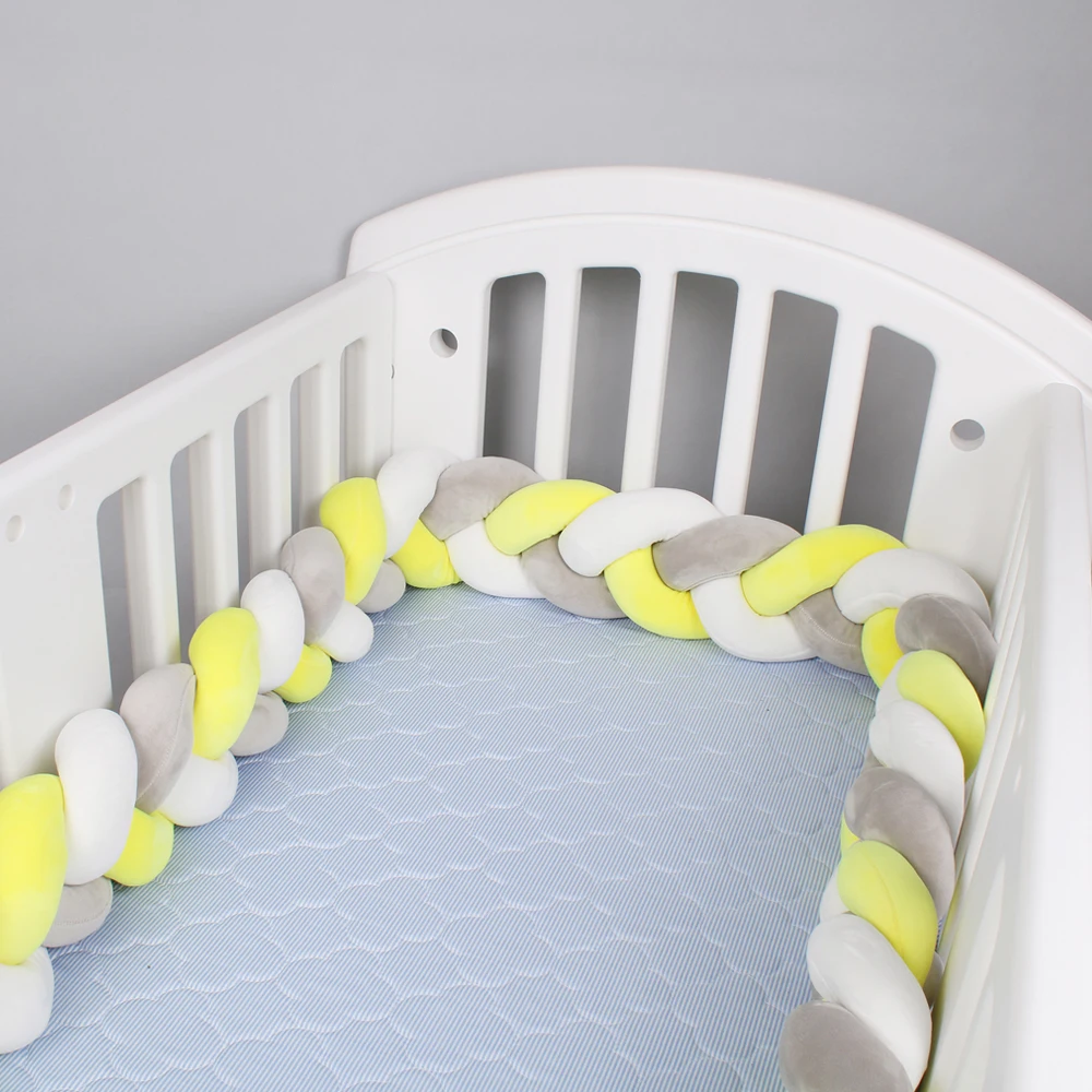 кровать бортики в кроватку работы скандинавском стиле с узлом для новорожденных