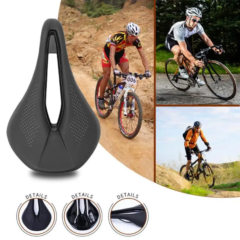Новое велосипедное седло MTB велосипедные седла для горного велосипеда Велосипедное гоночное седло PU дышащая мягкая подушка седла
